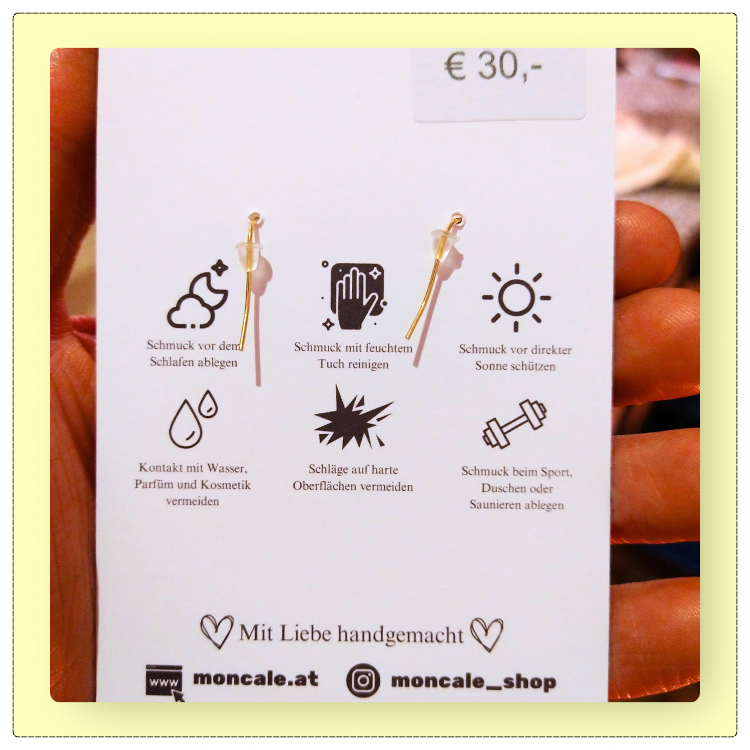 Ohrring Advent - Mistelkranz – Bild 2