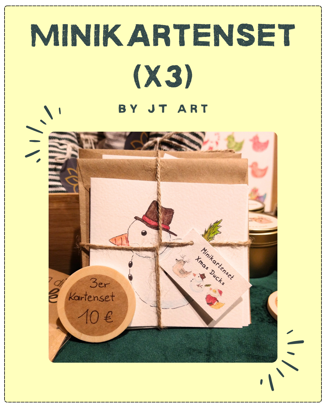 Minikartenset by JT Art