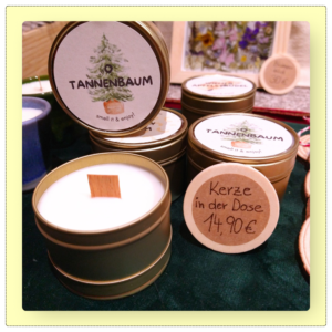 Tannenbaum Kerze Dose 90g