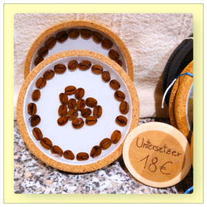 Untersetzer: Kaffee (2er-Set)